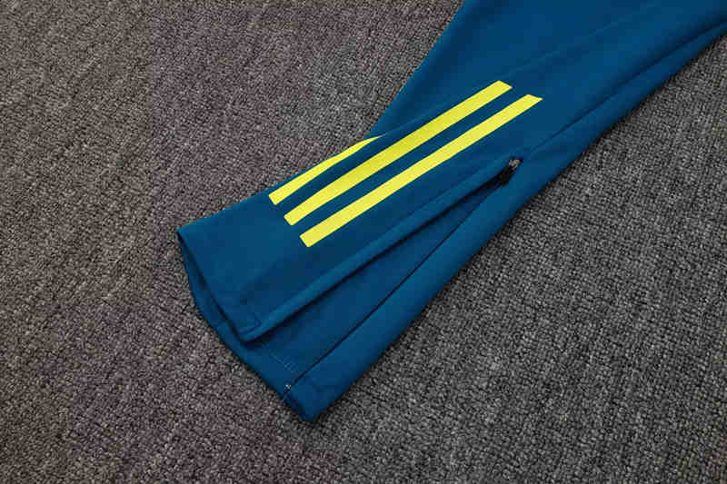2506 Adidas Dark Blue Thailand Soccer Tracksuit-411