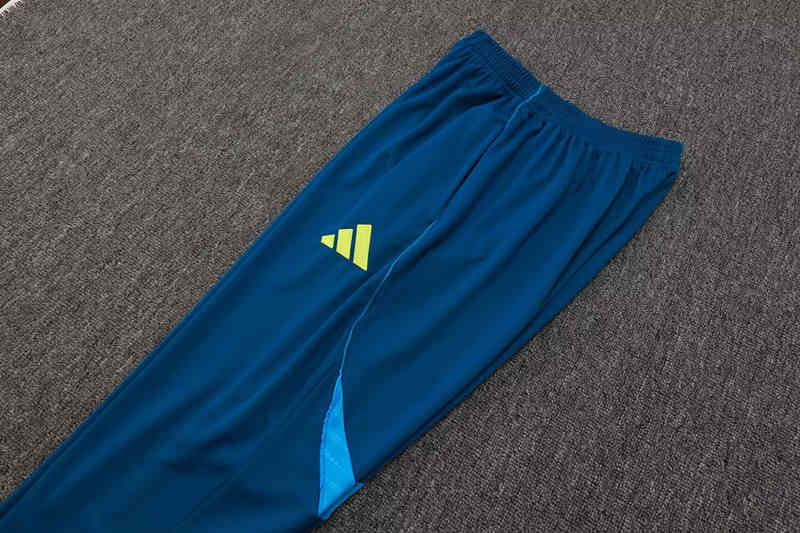 2506 Adidas Dark Blue Thailand Soccer Tracksuit-411