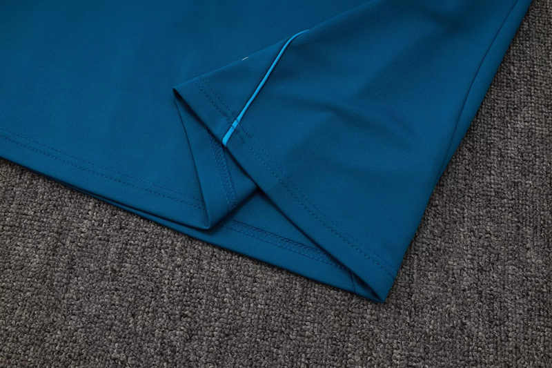 2506 Adidas Dark Blue Thailand Soccer Tracksuit-411