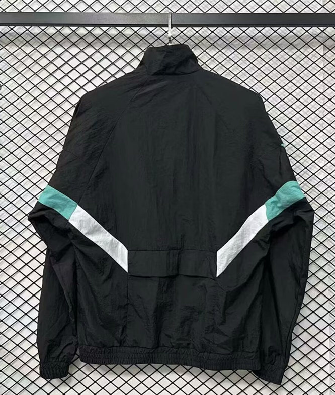 (S-3XL) 2025-2026 Newcastle United Black Thailand Soccer Trench Coat-GB
