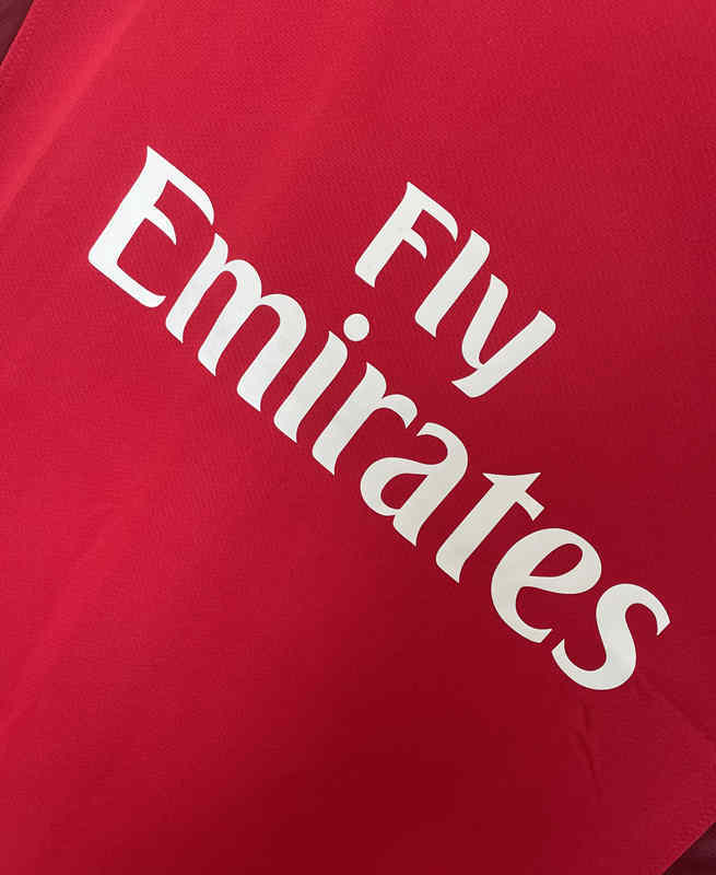 Retro Version 08-10 Arsenal Home Red Thailand Soccer Jersey AAA-811