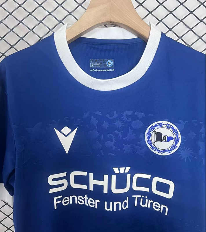 (S-4XL) 2025-2026 Arminia Bielefeld Home Blue Thailand Soccer Jersey AAA-2044