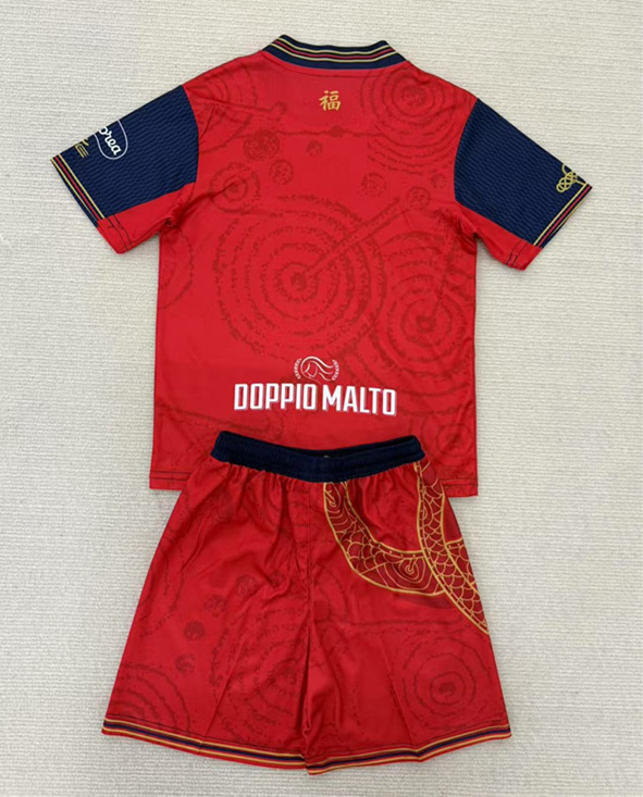 2025-26 Special Edition Cagliari Calcio Red Soccer Uniform-AY