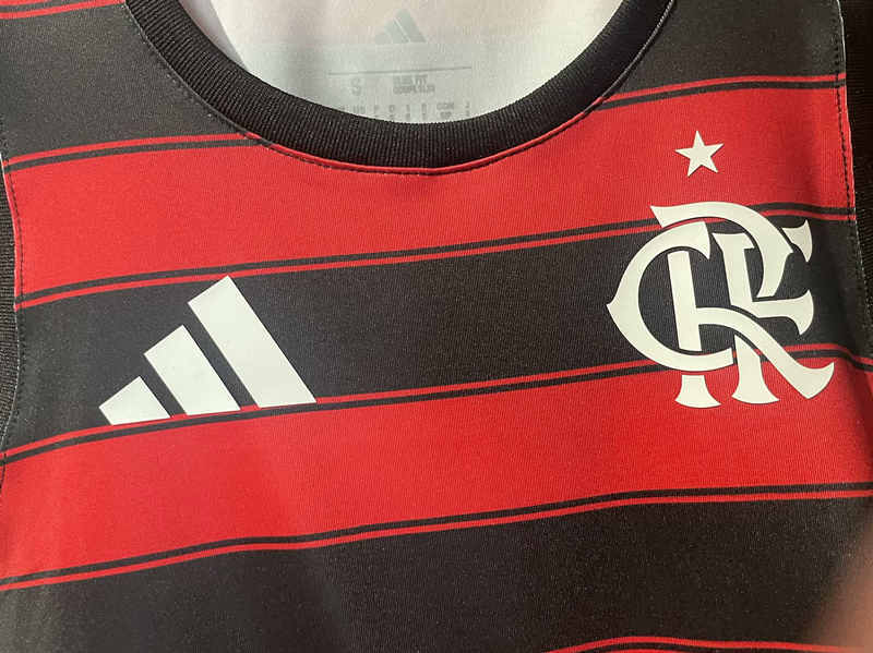 2025-2026 Flamengo Home Red&Black Women Thailand Soccer Yoga Vest Jersey AAA-7411