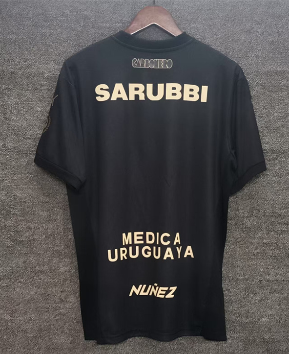 2025-2026 CA Peñarol Black Thailand Soccer Jersey AAA-709