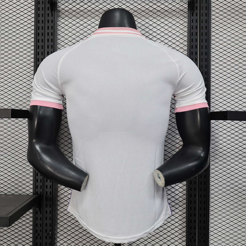 Player Version 2025-2026 Algeria White&Pink&Purple Thailand Soccer Jersey AAA-888