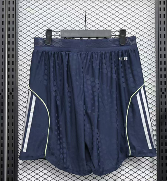 (S-3XL) Player Version 2025-2026 Real Madrid Away Royal Blue Thailand Soccer Shorts-888