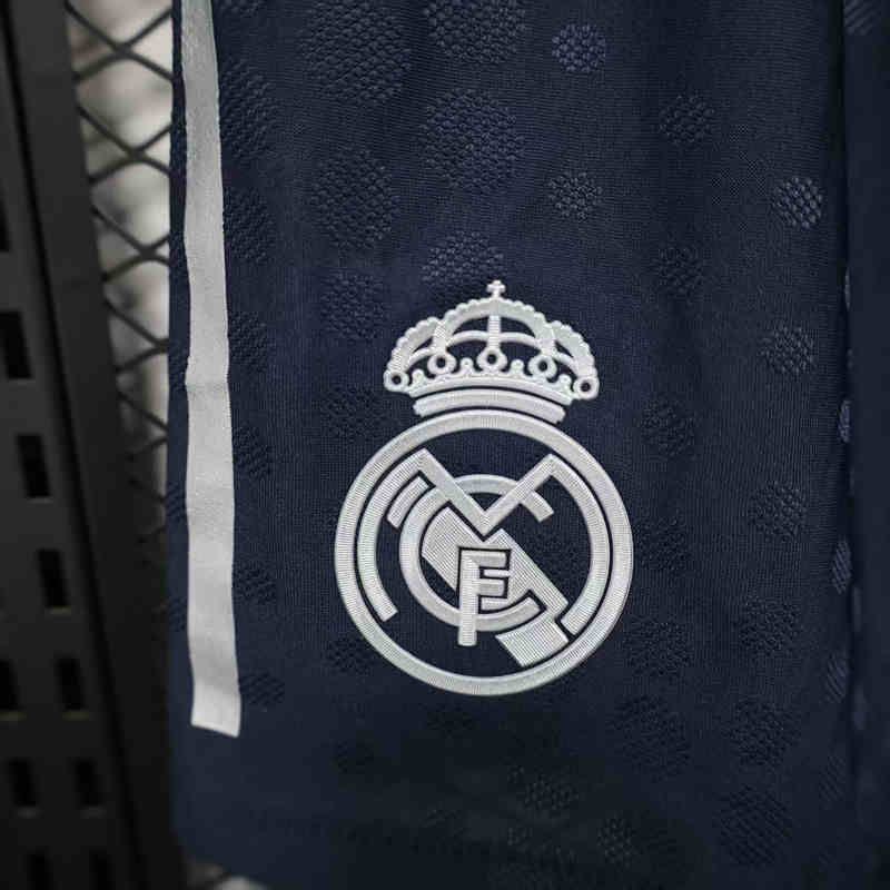 (S-3XL) Player Version 2025-2026 Real Madrid Away Royal Blue Thailand Soccer Shorts-888