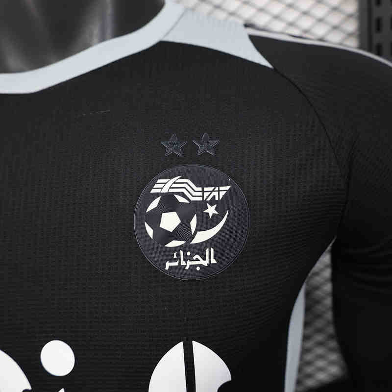 Player Version 2025-2026 Algeria Black Thailand Soccer Jersey AAA-888