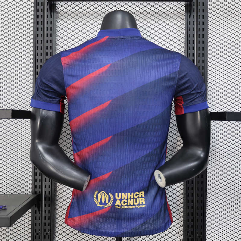 Player Version 2025-2026 Special Edition Barcelona Pink&Blue Soccer Jersey-888