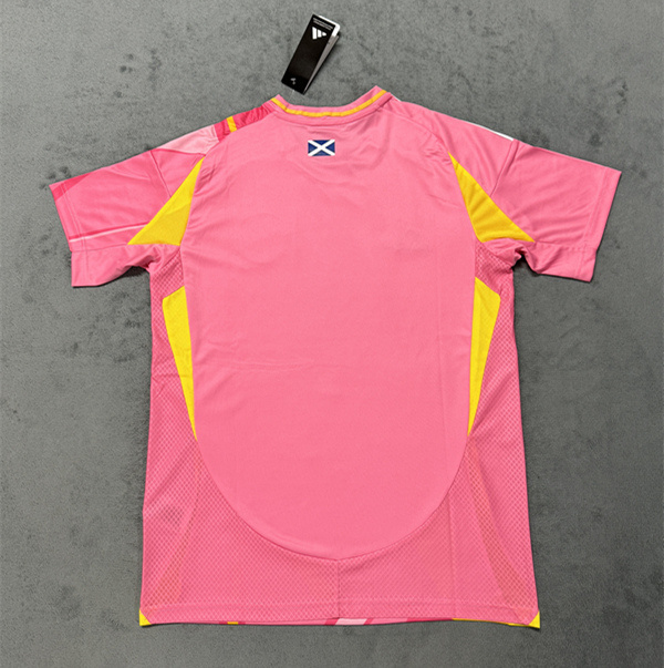 (S-4XL) 2025-2026 Scotland Away Pink Thailand Soccer Jersey AAA-4506