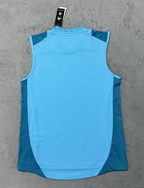 (S-4XL) 2025-2026 Flamengo Blue Thailand Soccer Vest Training JerseyAAA-4506