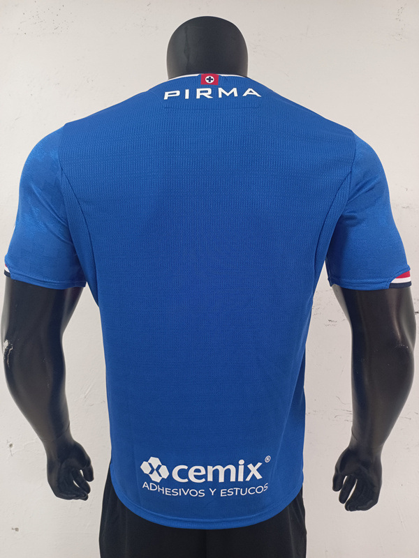 Player Version 2025-2026 Cruz Azul Fútbol Club Home Blue Thailand Soccer Jersey AAA-0871