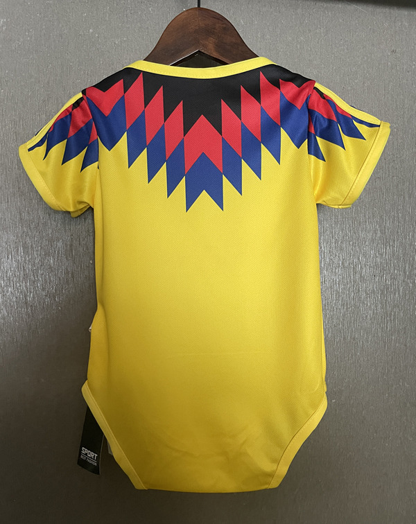 2025-2026 Club America Home Yellow Baby Soccer Uniform-CS