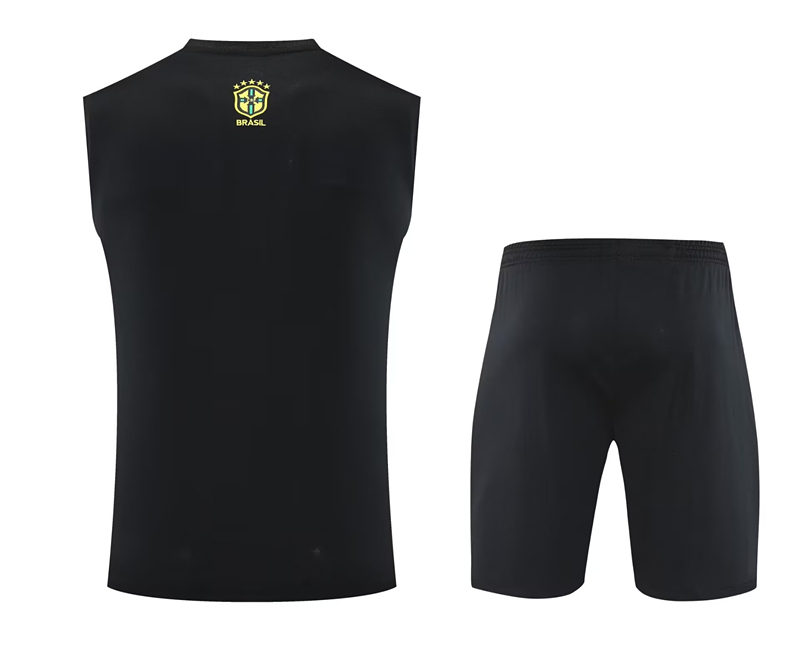 2025-2026 Brazil Green Thailand Training Soccer Vest Uniform-418
