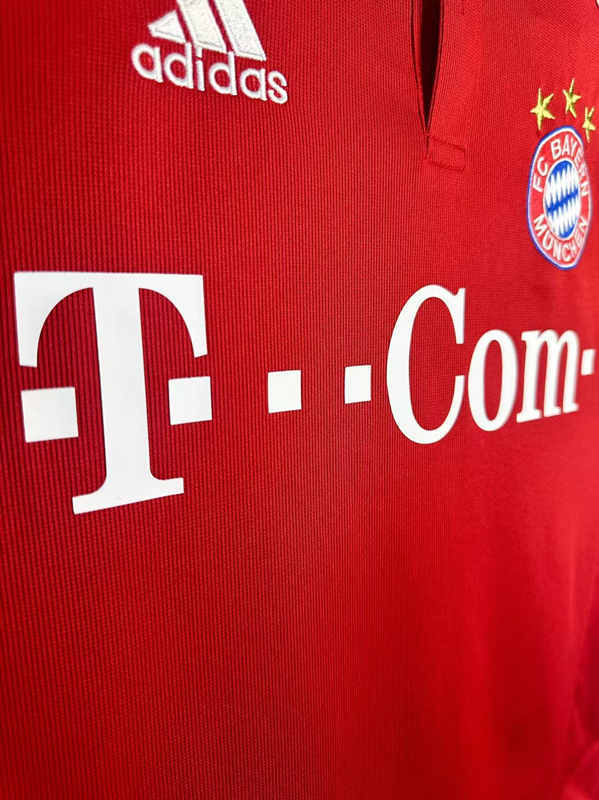 Retro Version 2006-2007 Bayern München Home Red Thailand Soccer Jersey AAA-811
