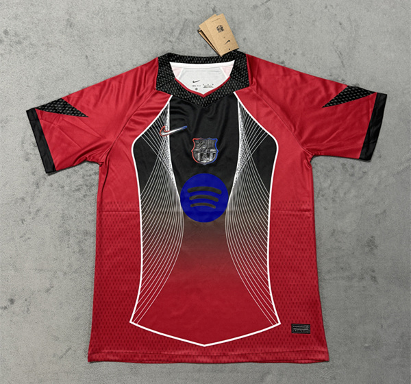 (S-4XL)2025-2026 Barcelona Red&Black Thailand Training Soccer Jersey-4506