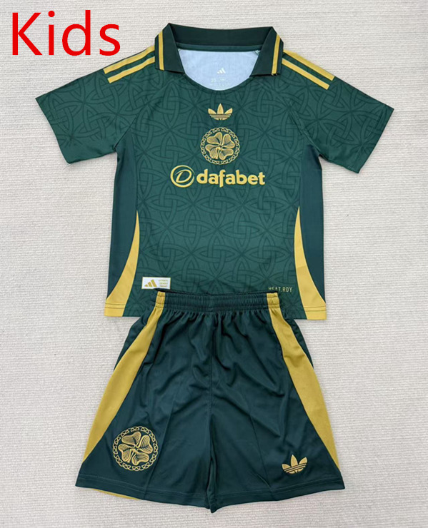 2025-2026 Concept Version Celtic Green Kids/Youth Soccer Unifrom-AY