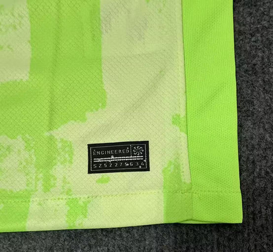 (S-4XL) 2025-2026 Joint Version Barcelona 2nd Away Green Thailand Soccer Jersey AAA-4506