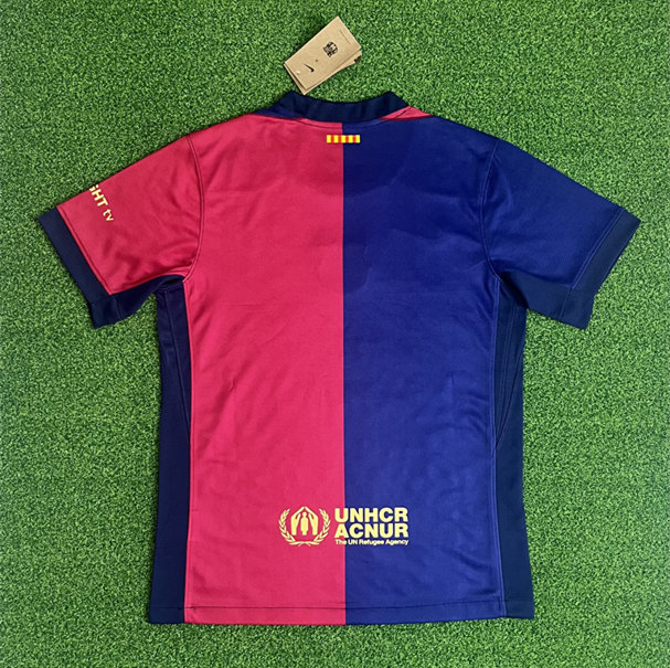 (S-4XL) 2025-2026 Music Alliance Edition Barcelona Home Blue&Red Thailand Soccer Jersey AAA-403