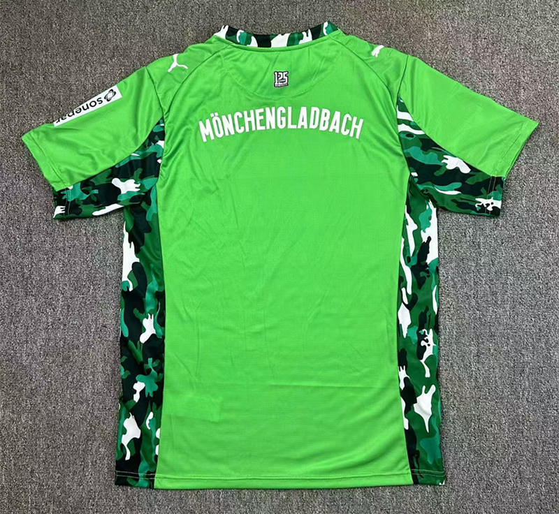 (S-4XL) 2025-2026 Borussia Mönchengladbach Away Green Thailand Soccer Jersey AAA-417