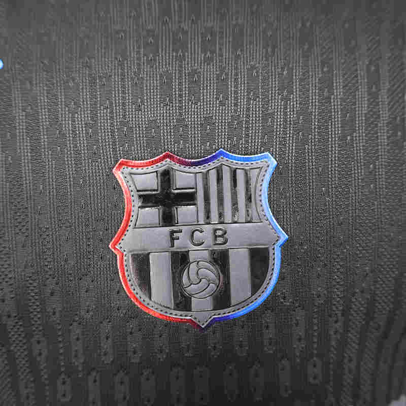 Player Version 2025-2026 Special Version Barcelona Black Thailand Soccer Jersey AAA-888