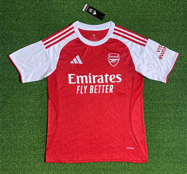 (S-4XL) 2025-2026 Arsenal Home Red Thailand Soccer Jersey AAA-403