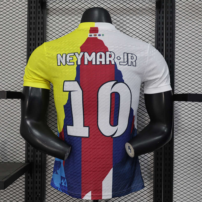 Player Version 2025-2026 Special Version Barcelona White&Red&Blue&Yellow Thailand Soccer Jersey AAA-888