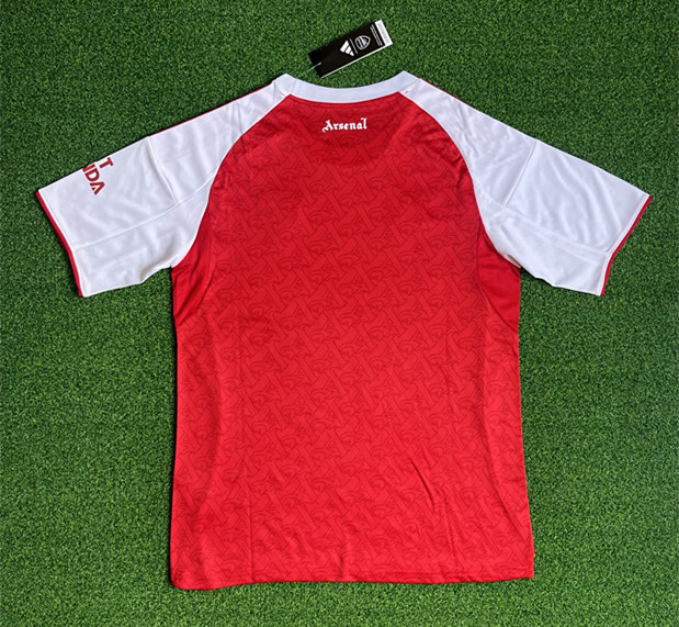 (S-4XL) 2025-2026 Arsenal Home Red Thailand Soccer Jersey AAA-403