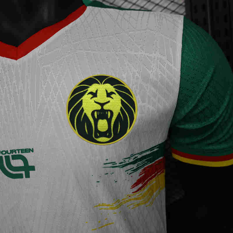 Player Version 2025-2026 Cameroon White Thailand Soccer Jersey AAA-888