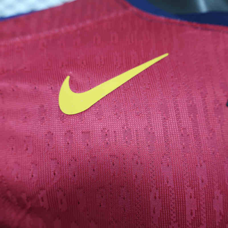 Player Version 2025-2026 Special Version Advertising Barcelona Red&Blue Thailand LS Soccer Jersey AAA-888