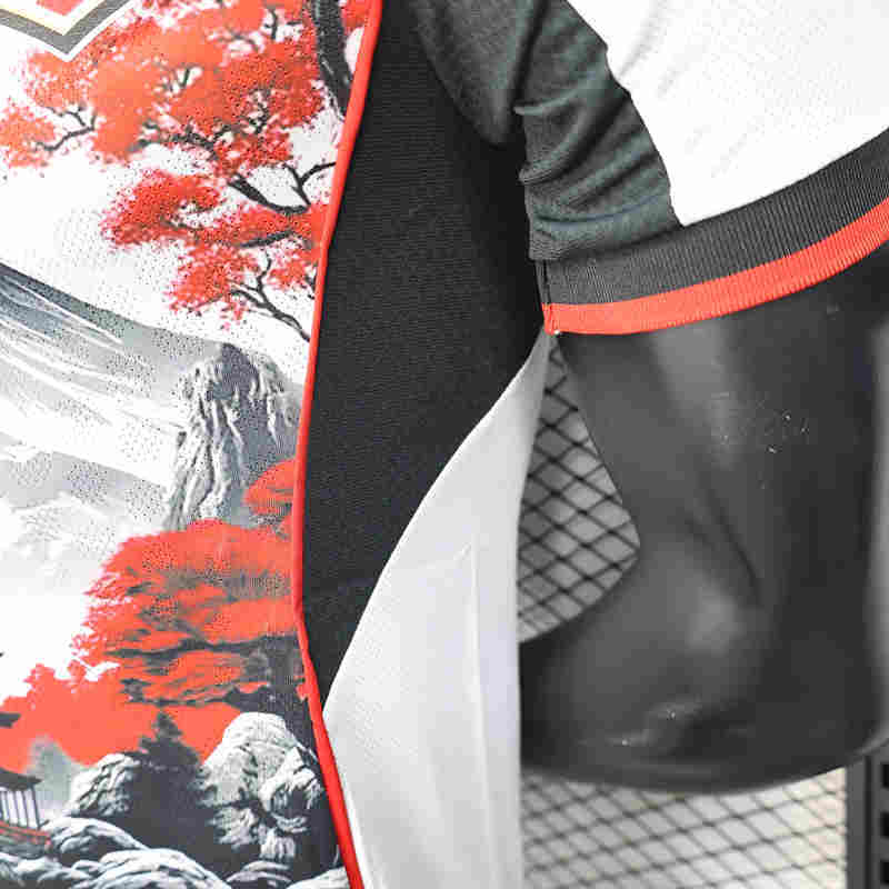Player Version 2025-2026 Special Version Japan White&Black&Red Thailand Soccer Jersey AAA-888