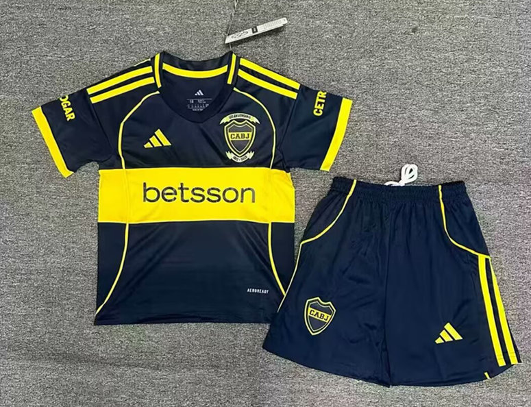 2025-2026 Boca Juniors Home Royal Blue Training Soccer Uniform-2483