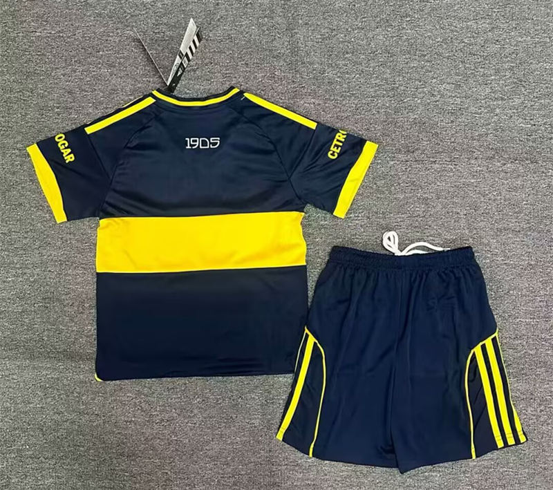 2025-2026 Boca Juniors Home Royal Blue Training Soccer Uniform-2483