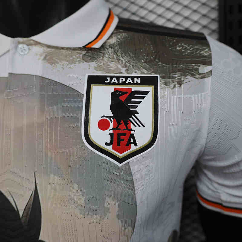 Player Version 2025-2026 Special Version Japan White&Black Thailand Soccer Jersey AAA-888