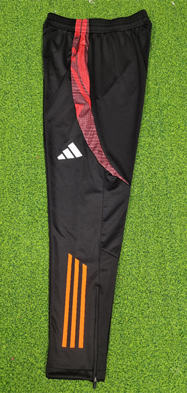 Player Version 2024-2025 Olympique Lyonnais Black Thailand Soccer Long Pants-9926
