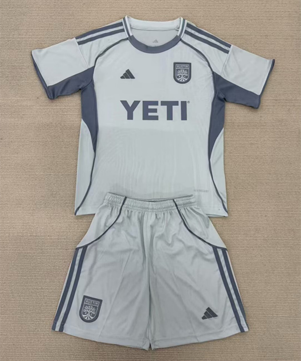 2025-2026 Austin FC Grey Training Soccer Uniform-AY