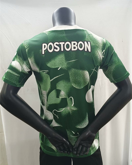 2025-2026 Special Version Atletico Nacional Green Stripe Thailand Soccer Jersey AAA-0009