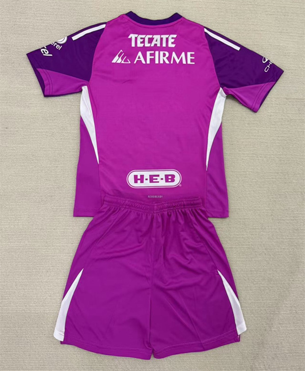 2025-2026 Tigres UANL Goalkeeper Purple Soccer Uniform-AY