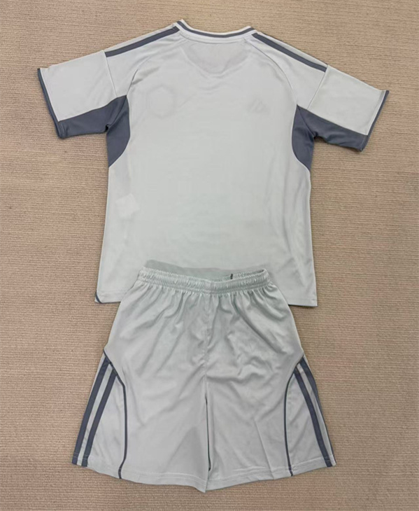 2025-2026 Houston Dynamo Grey Training Kids/Youth Soccer Uniform-AY