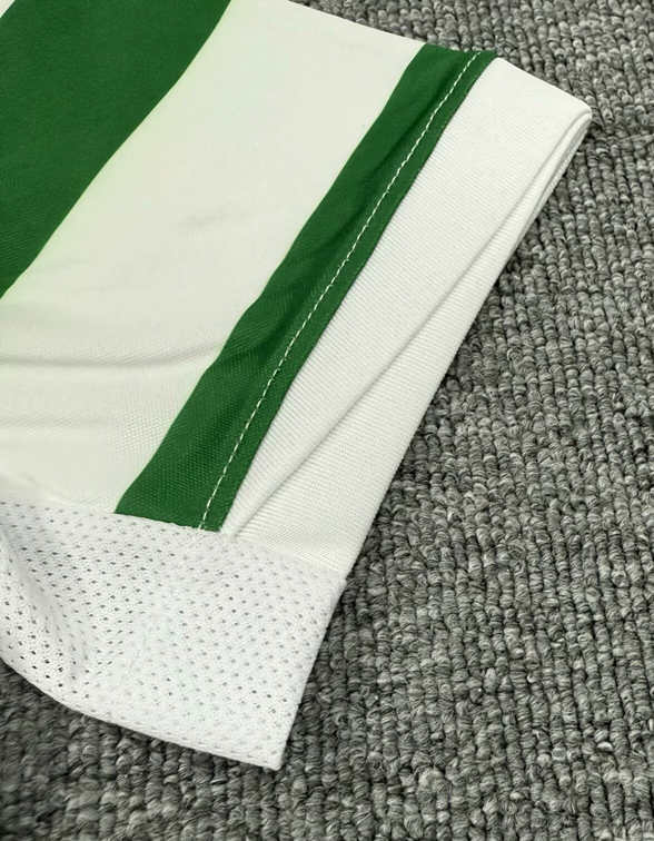 2025-2026 Sporting Lisbon Clube de Portugal Home White&Green Kid/Youth Soccer Uniform-3162