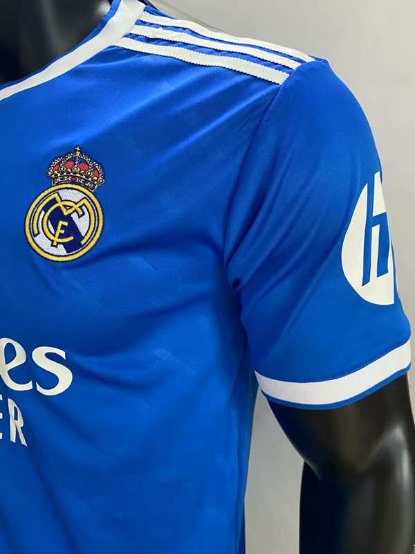 (S-4XL) 2025-2026 Correct Version Real Madrid Away Blue Soccer Jersey-0594