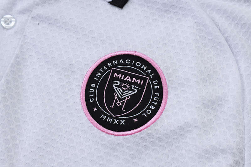 2025-2026 Inter Miami FC White Thailand Polo Uniform-815