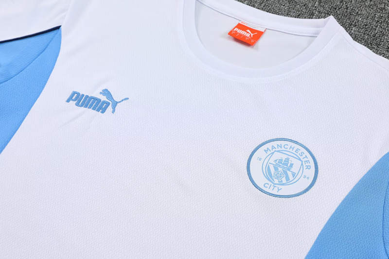 2025-2026 Manchester City White Thailand Soccer Uniform-4627