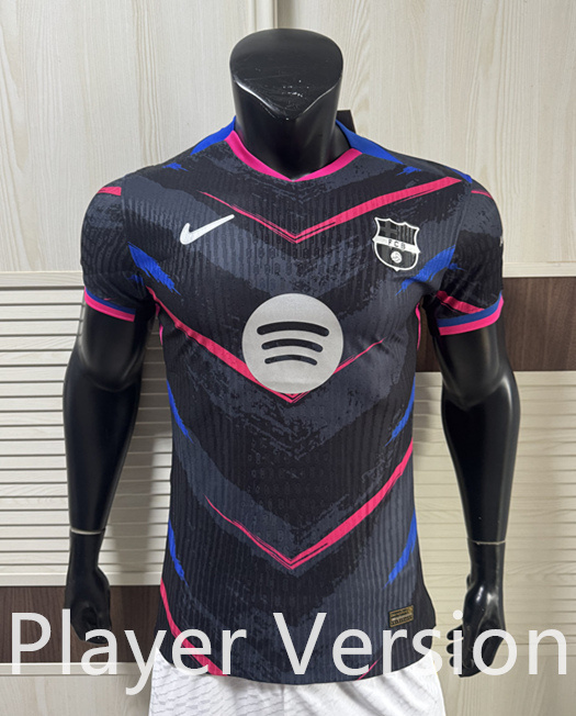 Player Version 2025-2026 Special Version Barcelona Grey Thailand Soccer Jersey AAA-9812