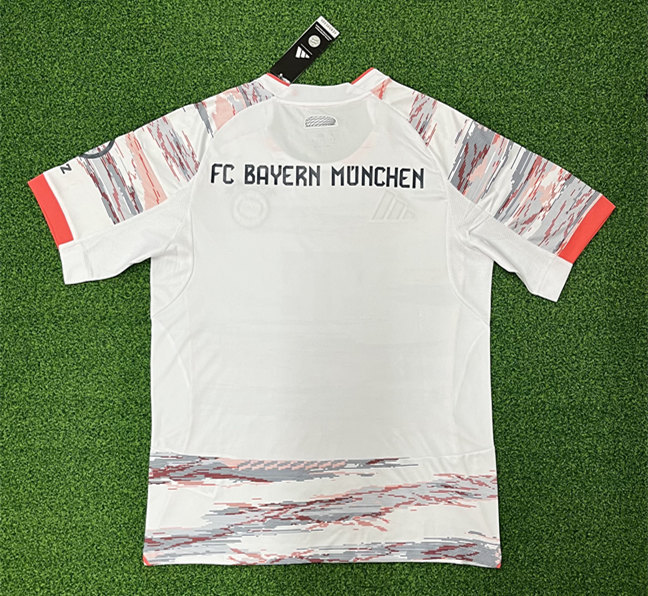 (S-4XL) 2025-2026 Bayern München Away Beige Thailand Soccer Jersey AAA-403