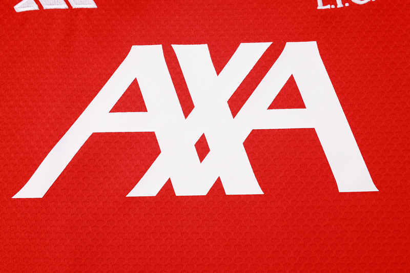 (With Chest Ad) 2025-2026 Liverpool Red Thailand Short-sleeved Soccer Tracksuit-815