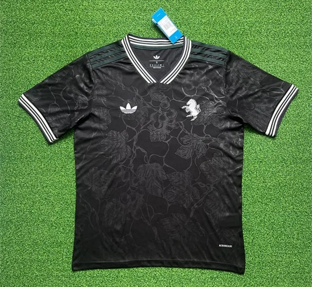 (S-4XL) 2025-2026 Juventus 2nd Away Black Thailand Soccer Jersey AAA-403