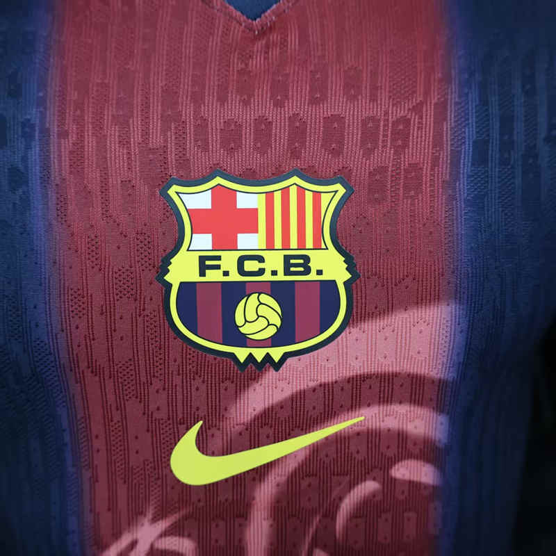 Player Version 2025-2026 Special Edition Barcelona Red&Blue Thailand Soccer Jersey AAA-888