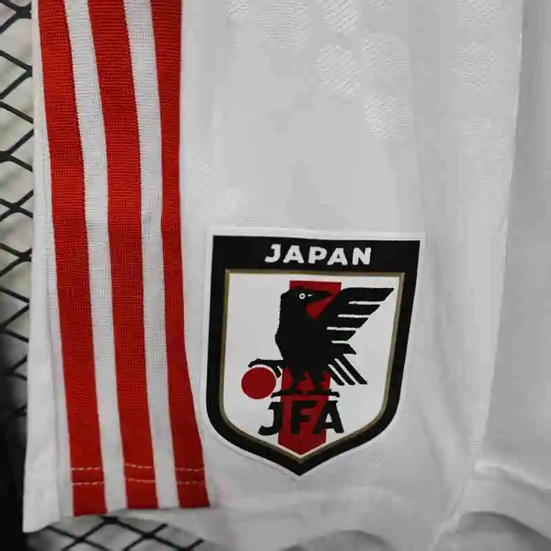 Player Version 2025-2026 Japan White Thailand Soccer Shorts-888